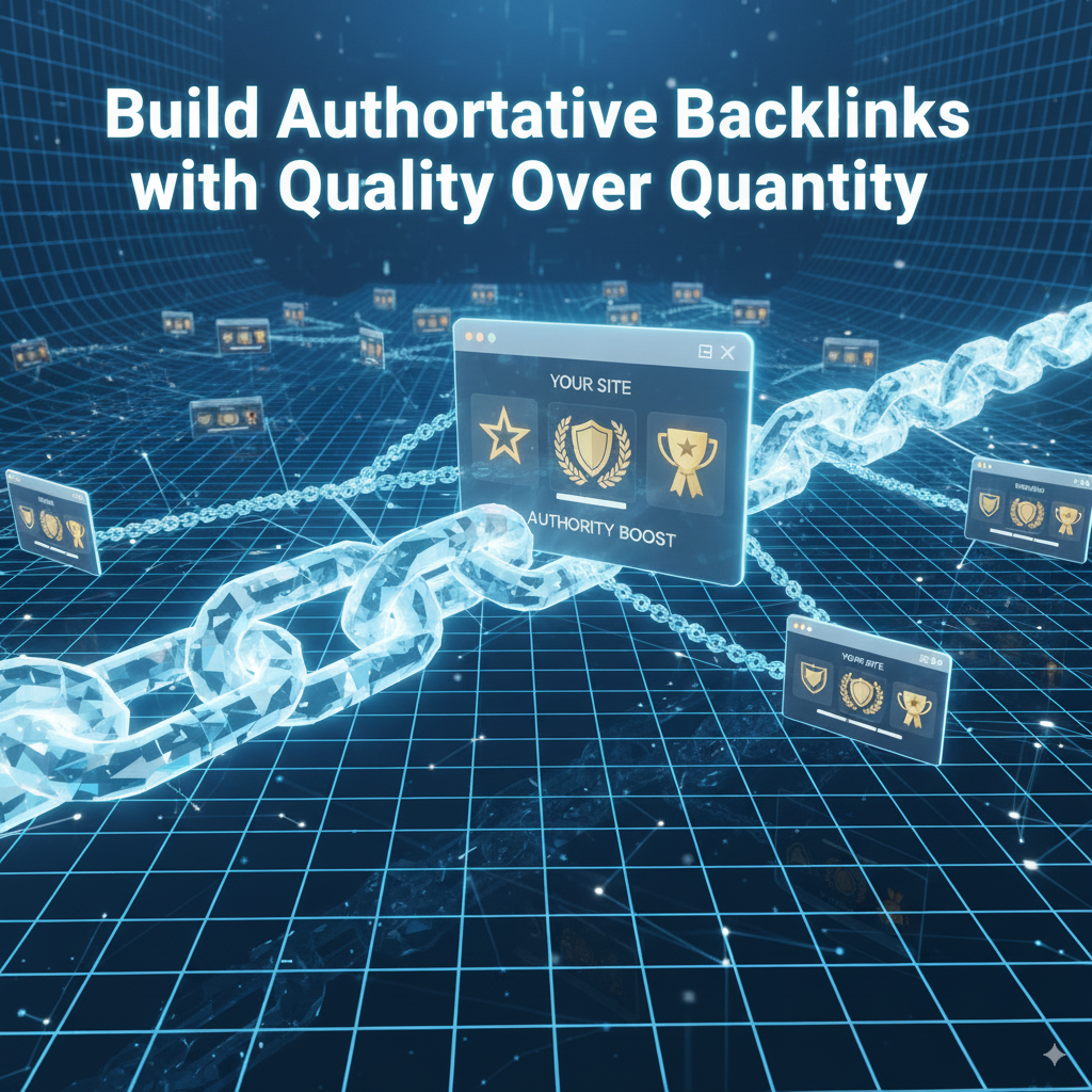 Build Authoritative Backlinks with Quality Over Quantity